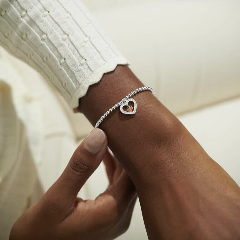 A Little 'Happy Valentine's Day' Bracelet