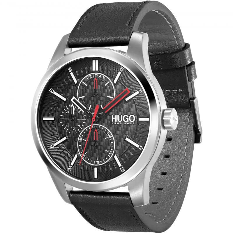 #Real Black Watch & Card Holder Gift Set