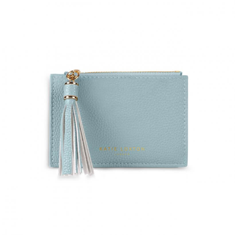 Sophia Tassel Coin/Card Purse | Pale Blue