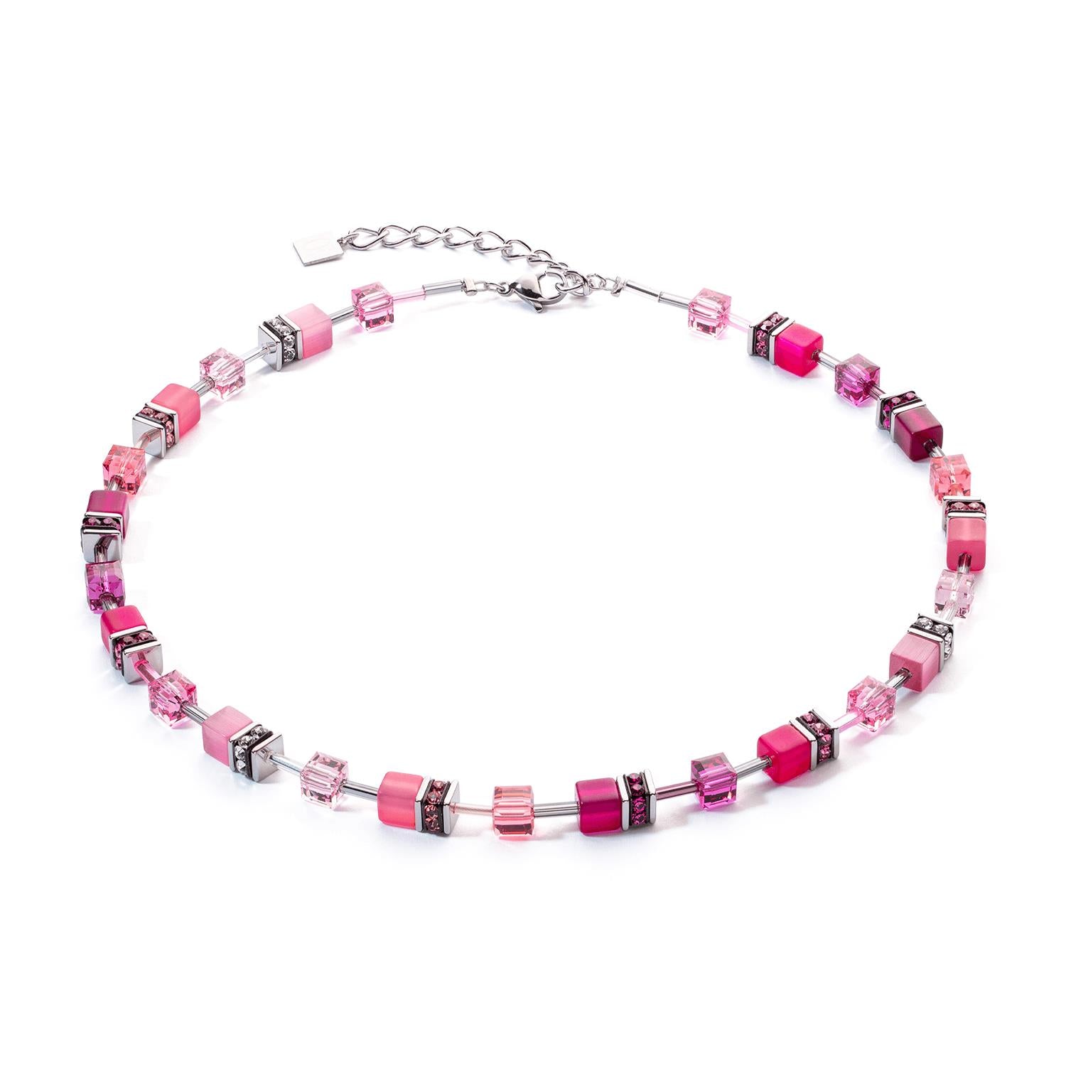 GeoCUBE Iconic Viva Magenta Necklace