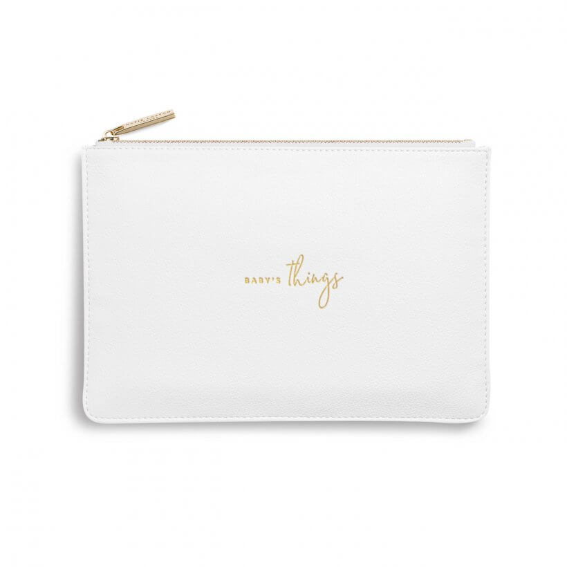 Perfect Pouch | Babys Things | White