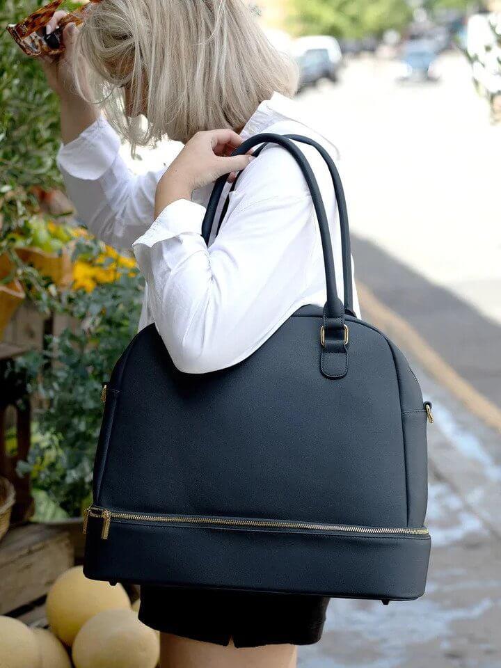 Navy Handbag