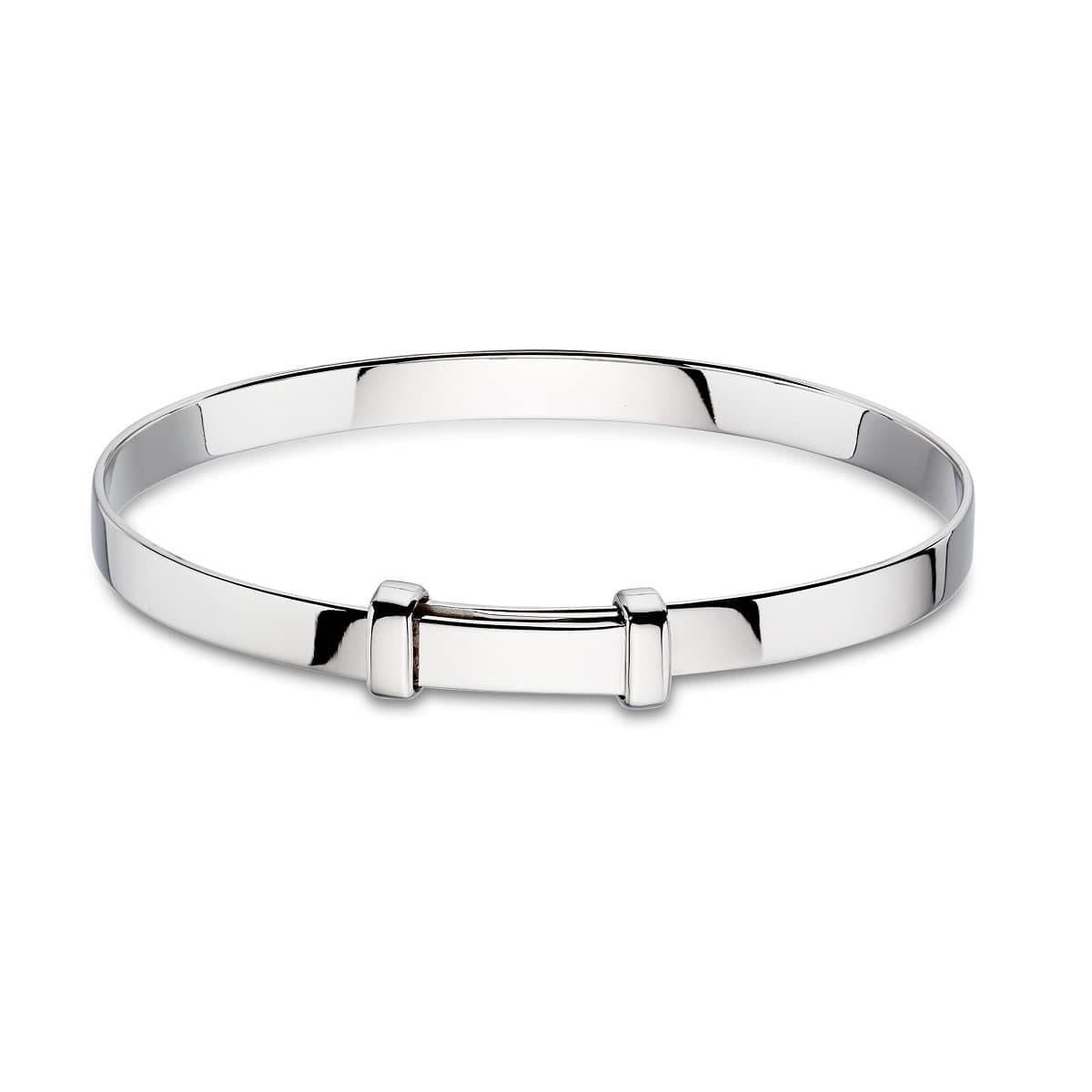 Cote - Plain Christening Baby Bangle