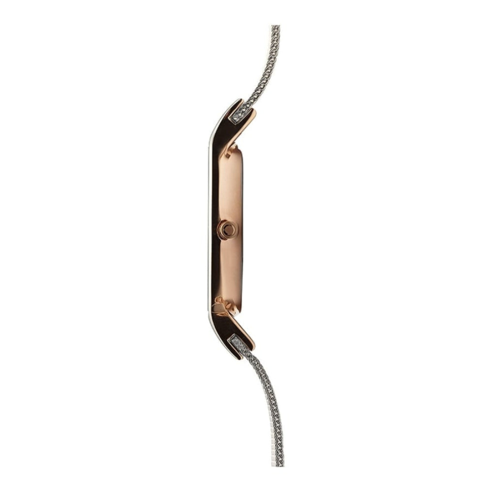 SKY - GRANITE Rose Gold Plated Mesh Bracelet Watch