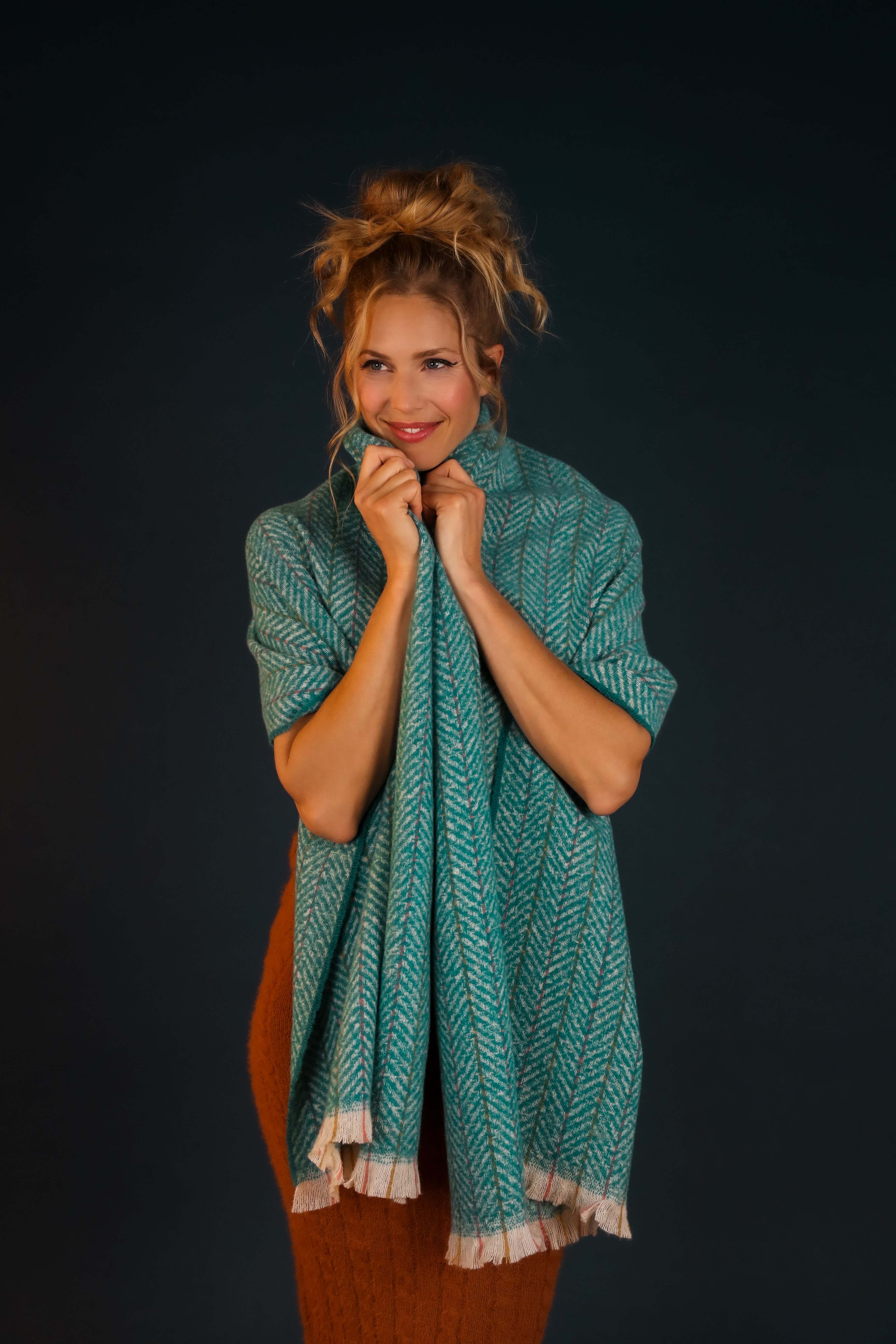 Nicolette Scarf - Teal