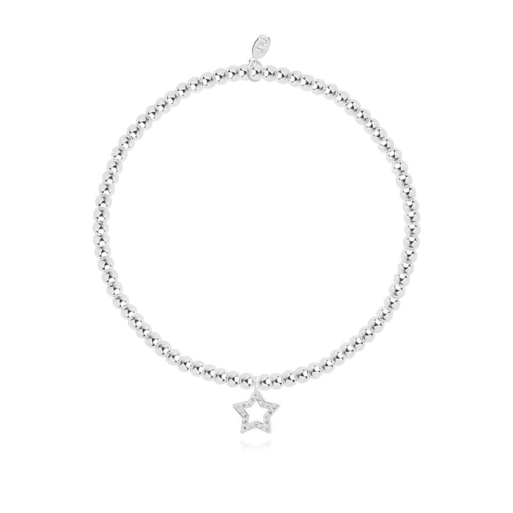 Confetti A Little | Happy Birthday | Silver | Bracelet | 17.5cm Stretch