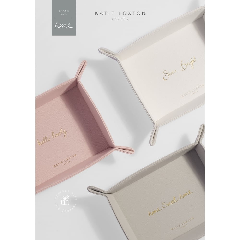 PU Organising Tray - Hello Lovely - Pale Pink