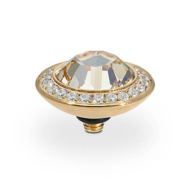Interc Tondo Deluxe YG Honey 13mm Top