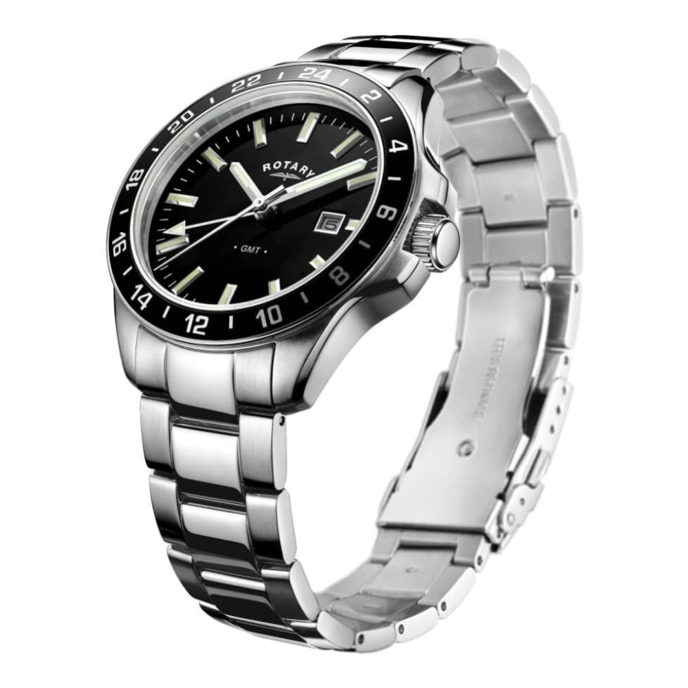 Mens GMT Bracelet Watch