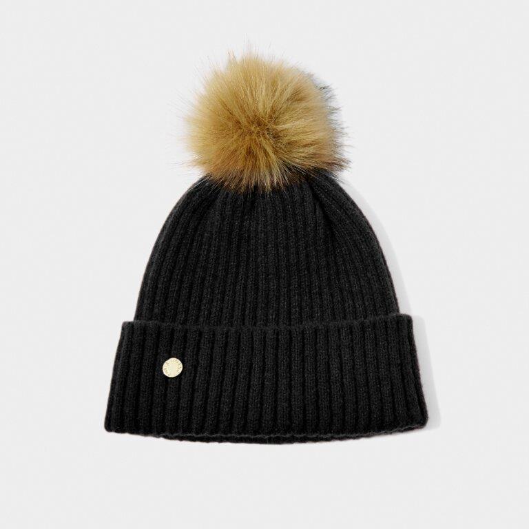 Knitted Hat - Black