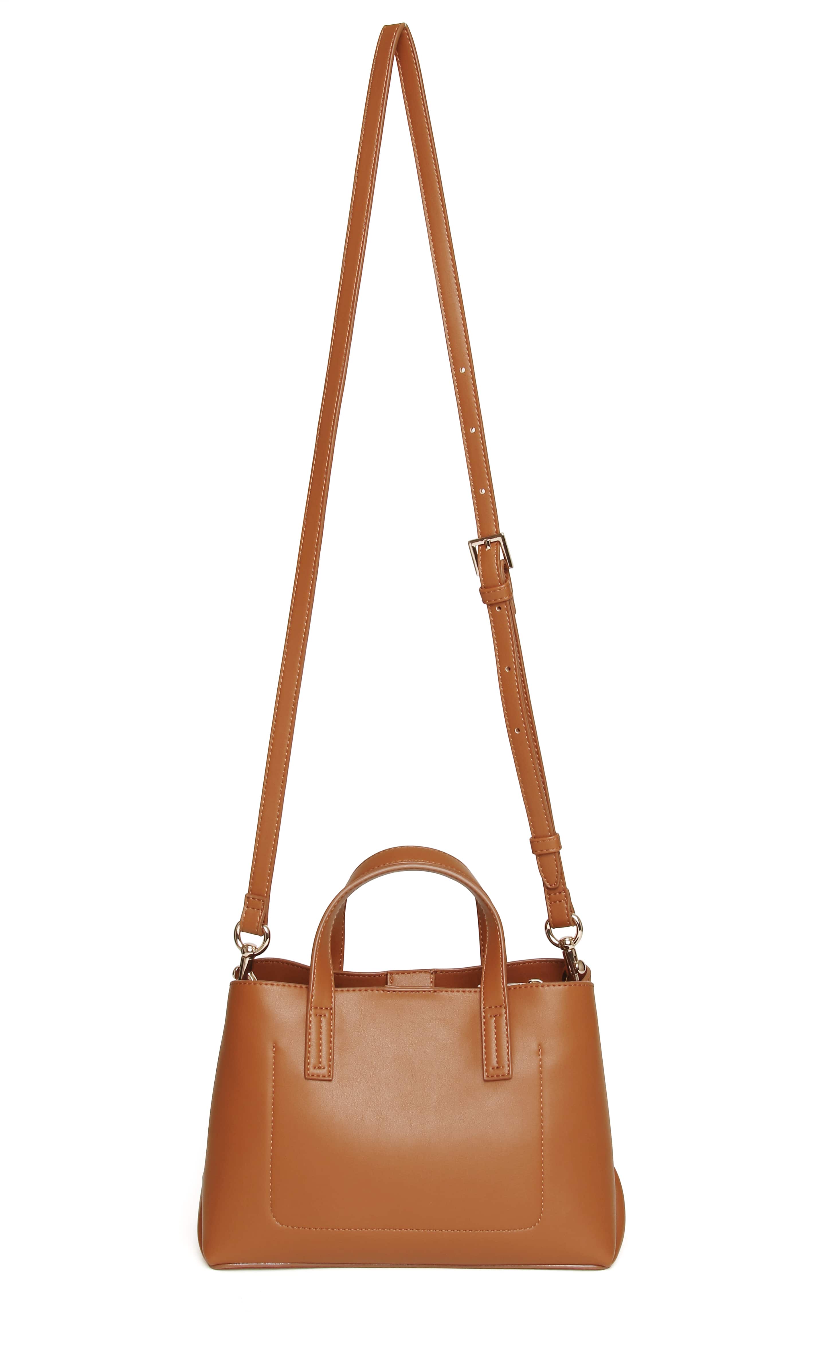 Florence Handbag Tote In Tan