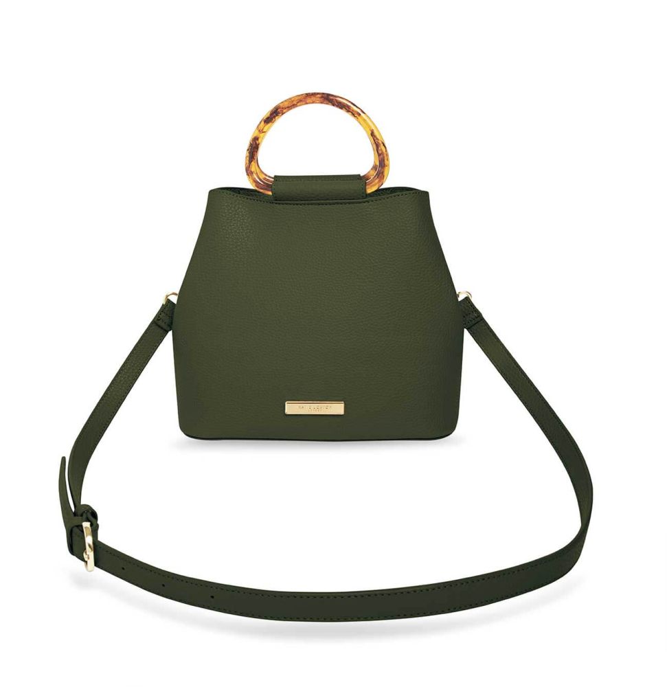 Tori Tortoiseshell Bag | Khaki