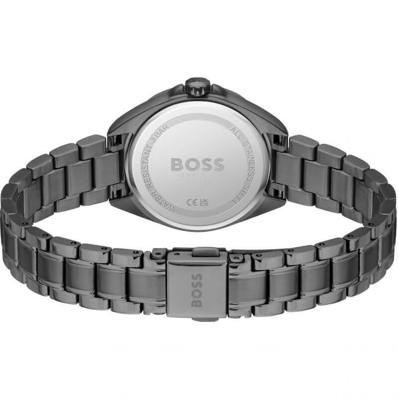 Felina Crystal Set Grey Bracelet Ladies Watch