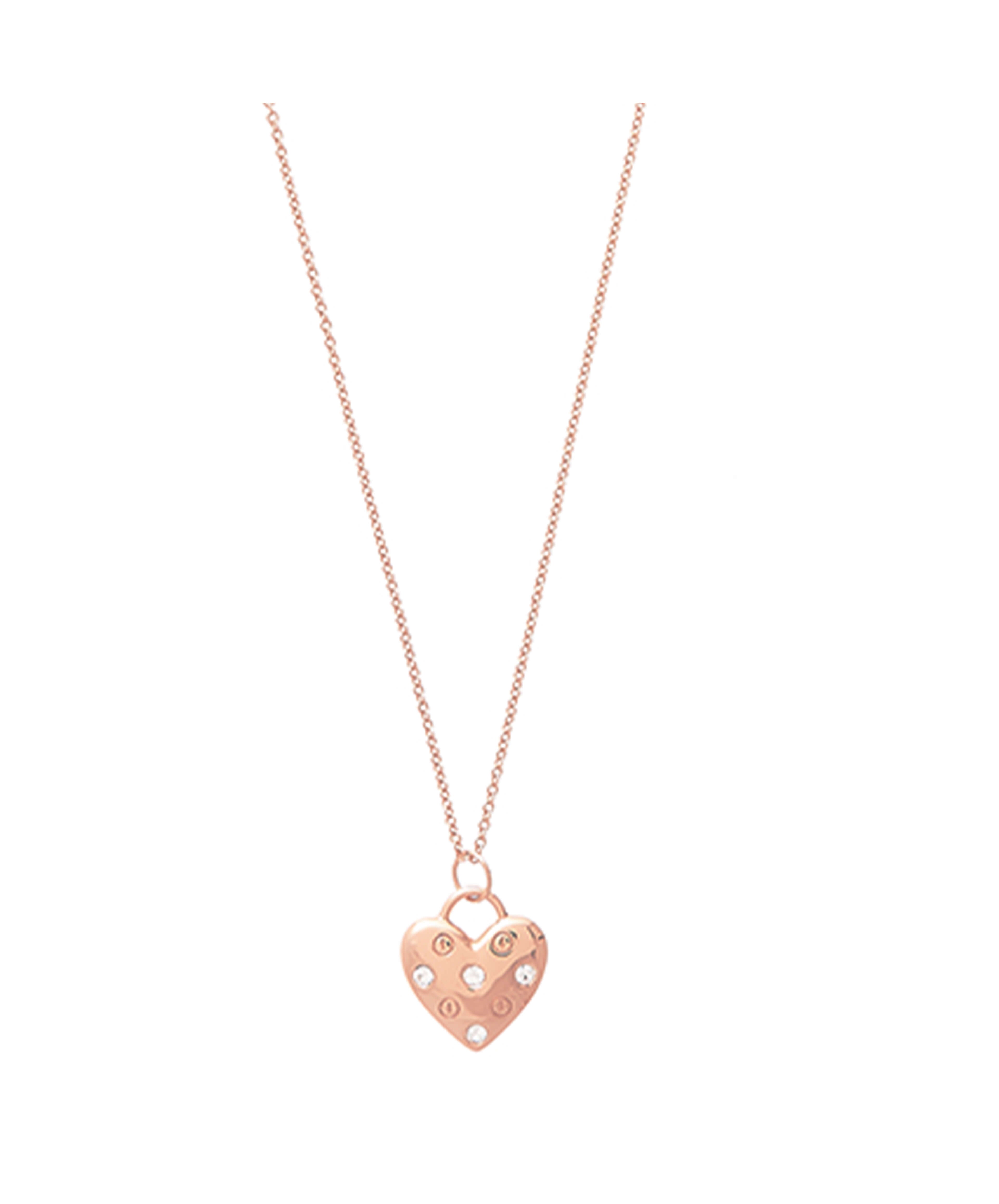 Classics 18K Rose Gold Plating Heart Necklaces