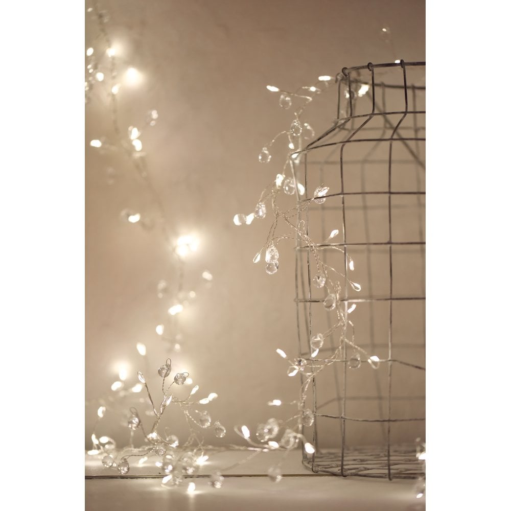 Crystal Cluster -Battery LED Light Chain