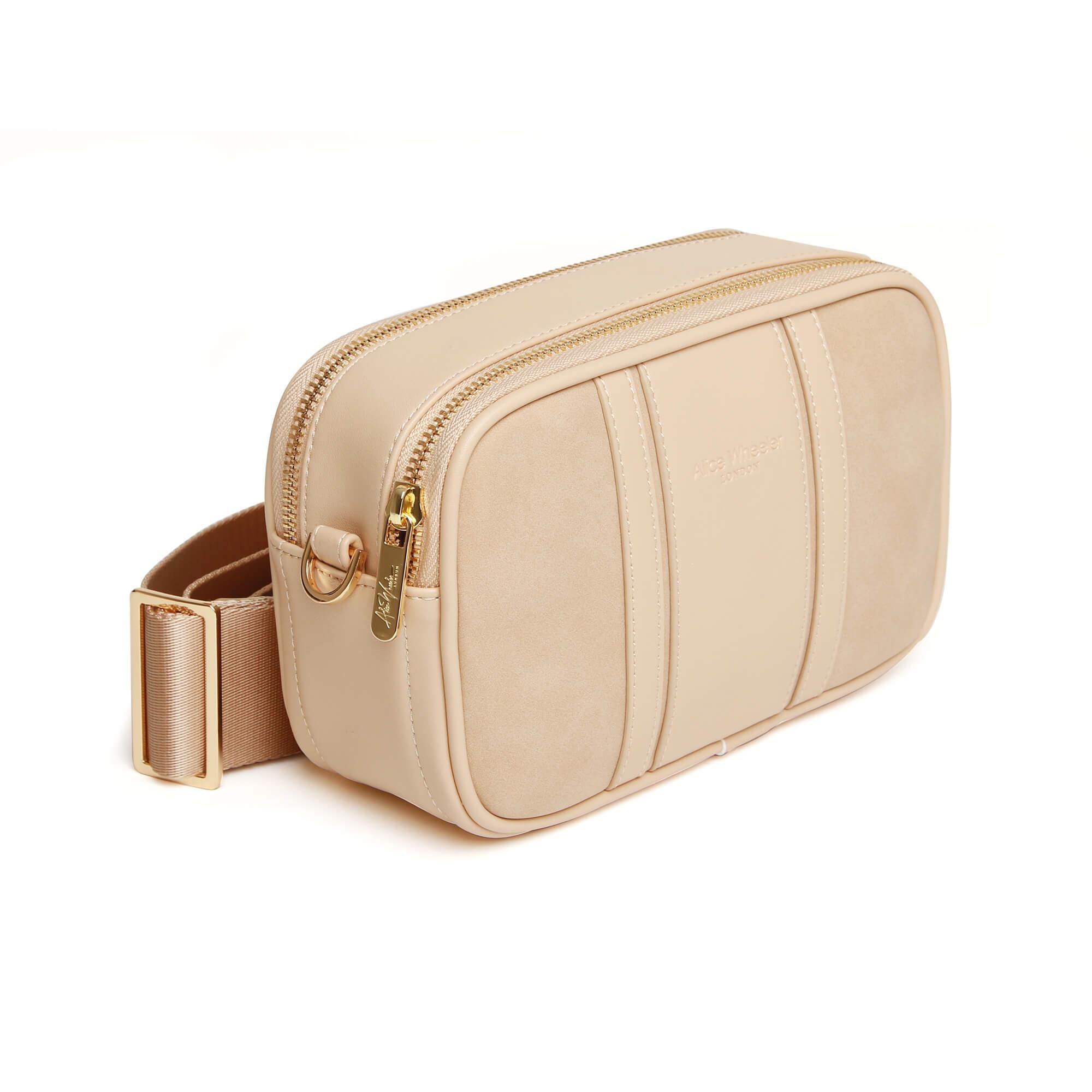Madrid Cross Body Bag In Sand