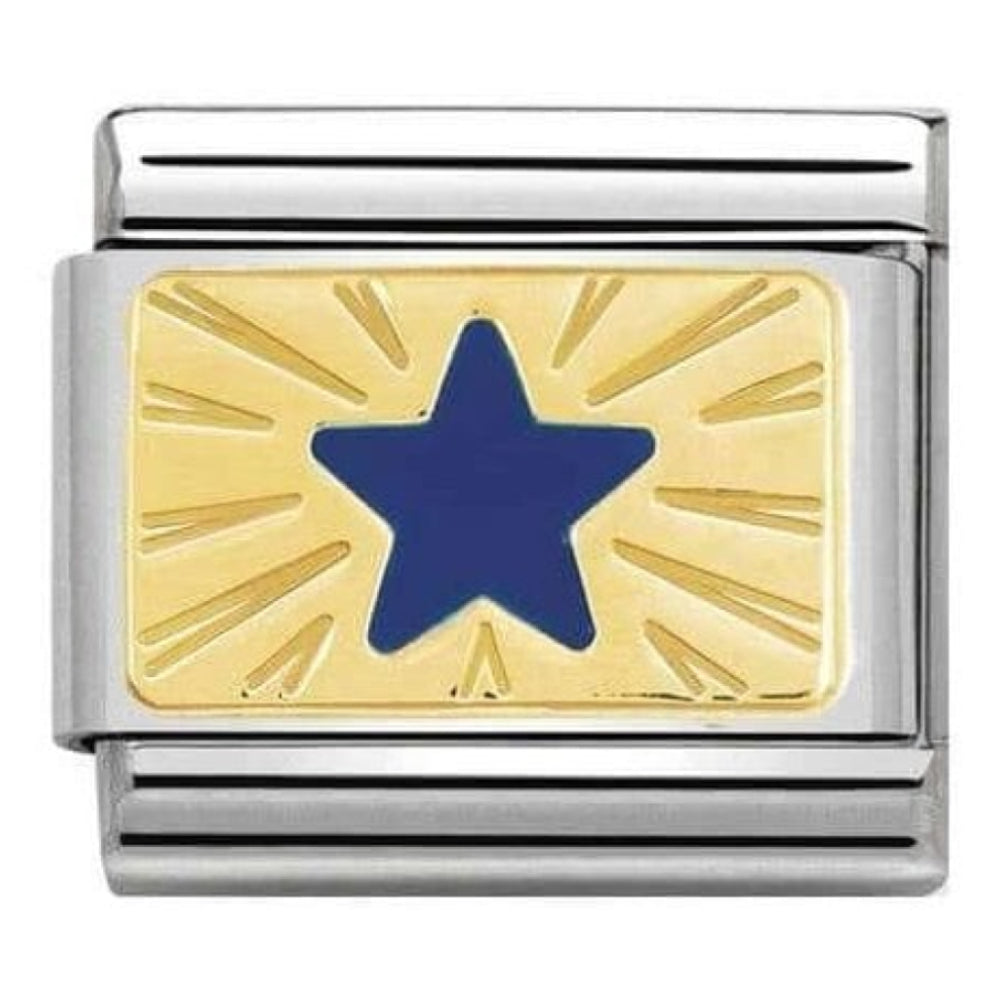 Classic Plates Link Star Blue