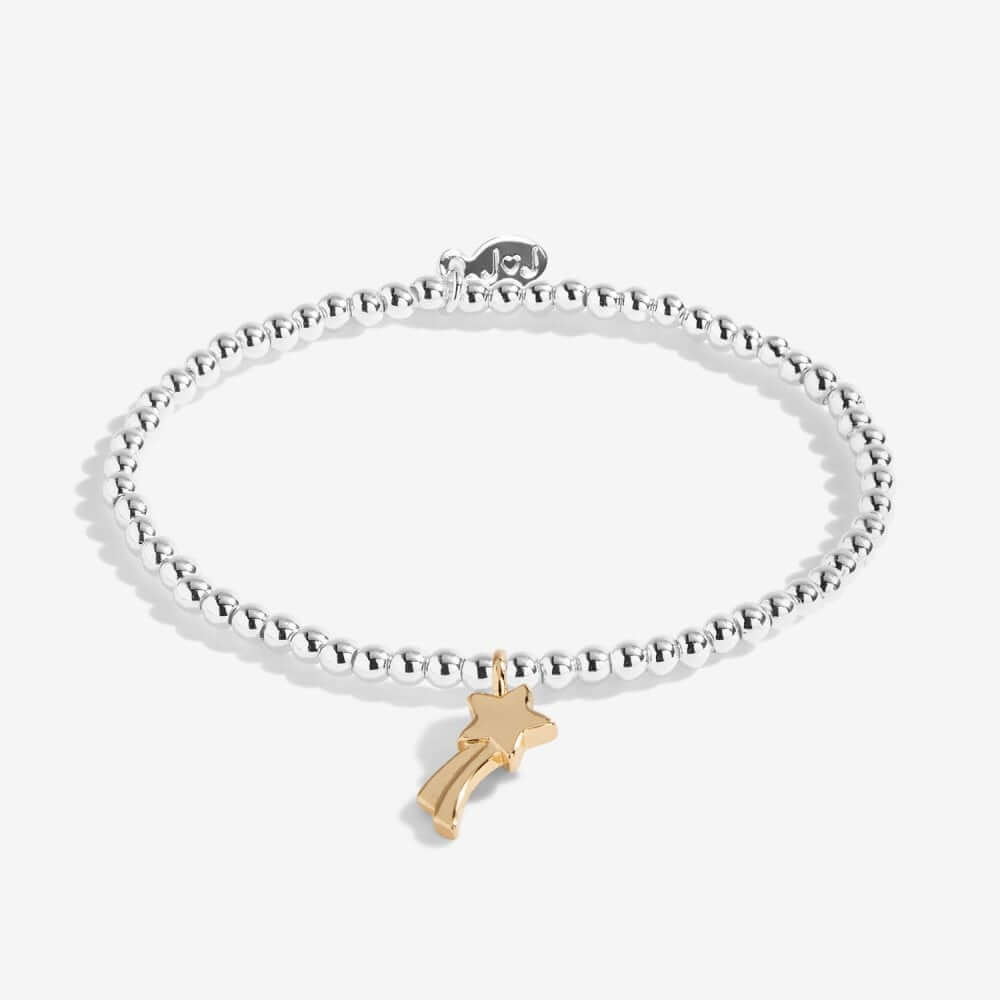 Christmas Cracker | Christmas Wish | Silver | Bracelet | 15.5cm Stretch