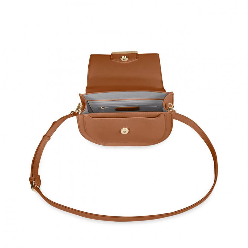 Alyce Saddle Bag | Cognac