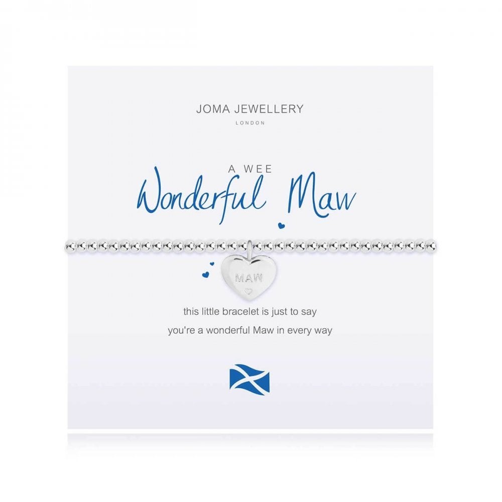 A Little | Wonderful Maw (Scottish) | Silver | Bracelet | 17.5cm Stretch