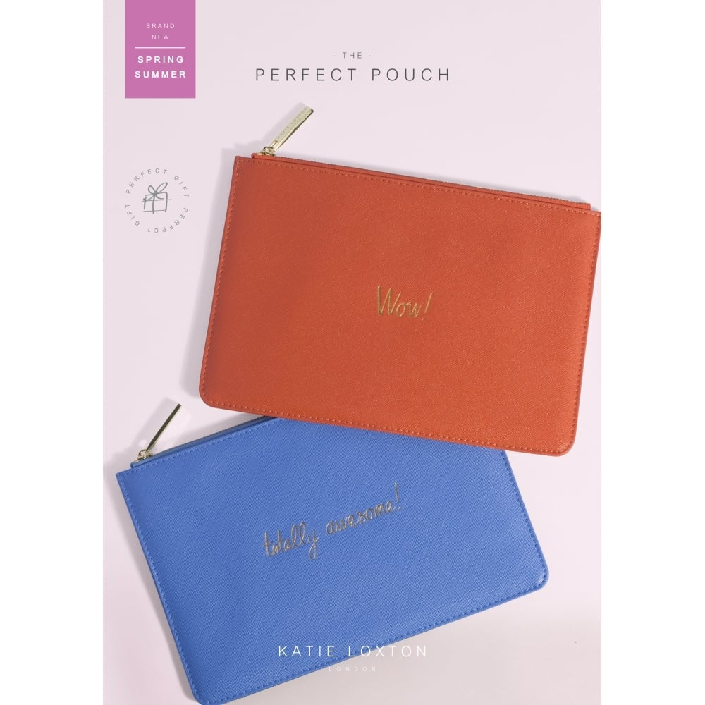 Totally Awesome! - Perfect Pouch - Blue