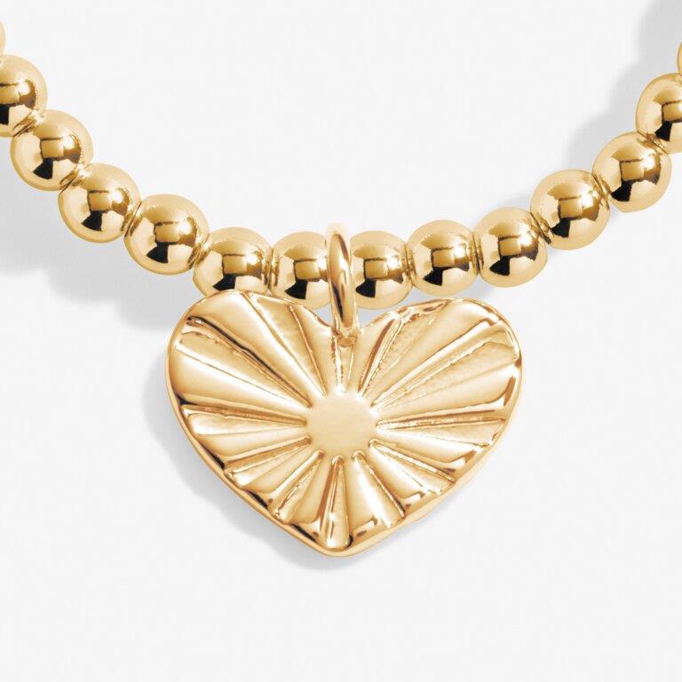 A Little 'She Believed She Could So She Did' Gold Plated Bracelet