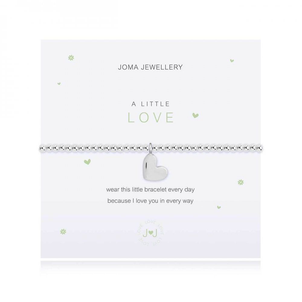 A Little | Love (Irish) | Silver | Bracelet | 17.5cm Stretch