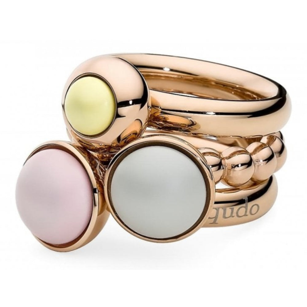 Famosa Veroli Rose Gold Slim Ring