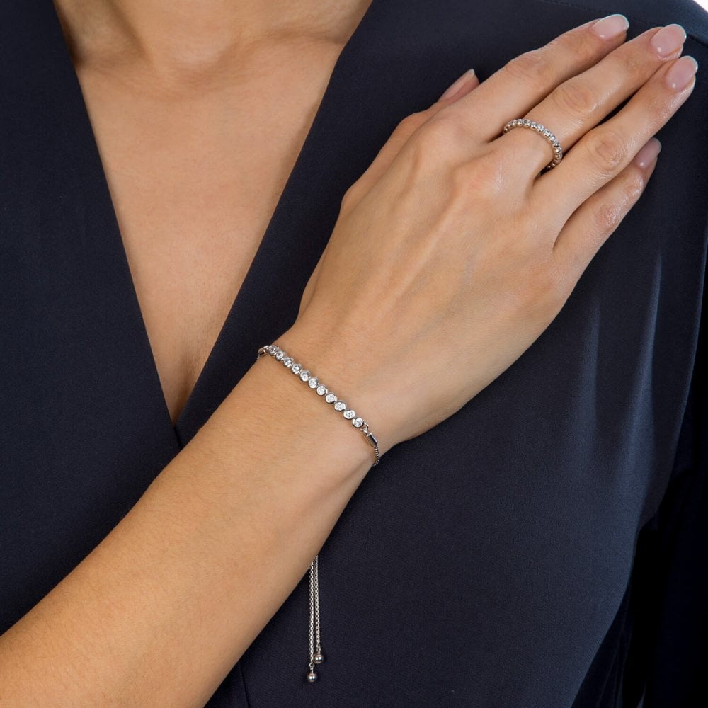 Sterling Silver Innocence Draw Bracelet