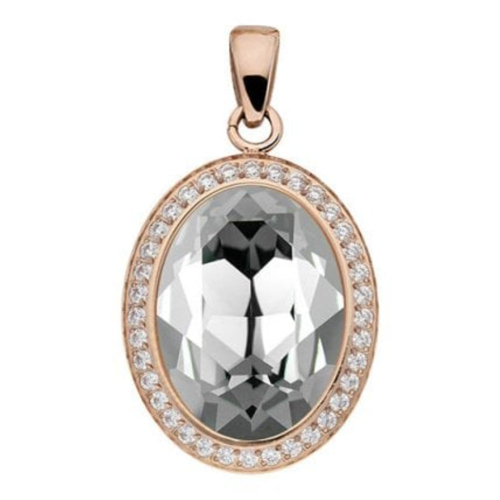 Pendant Tivola Deluxe Crystal Big Rose Gold