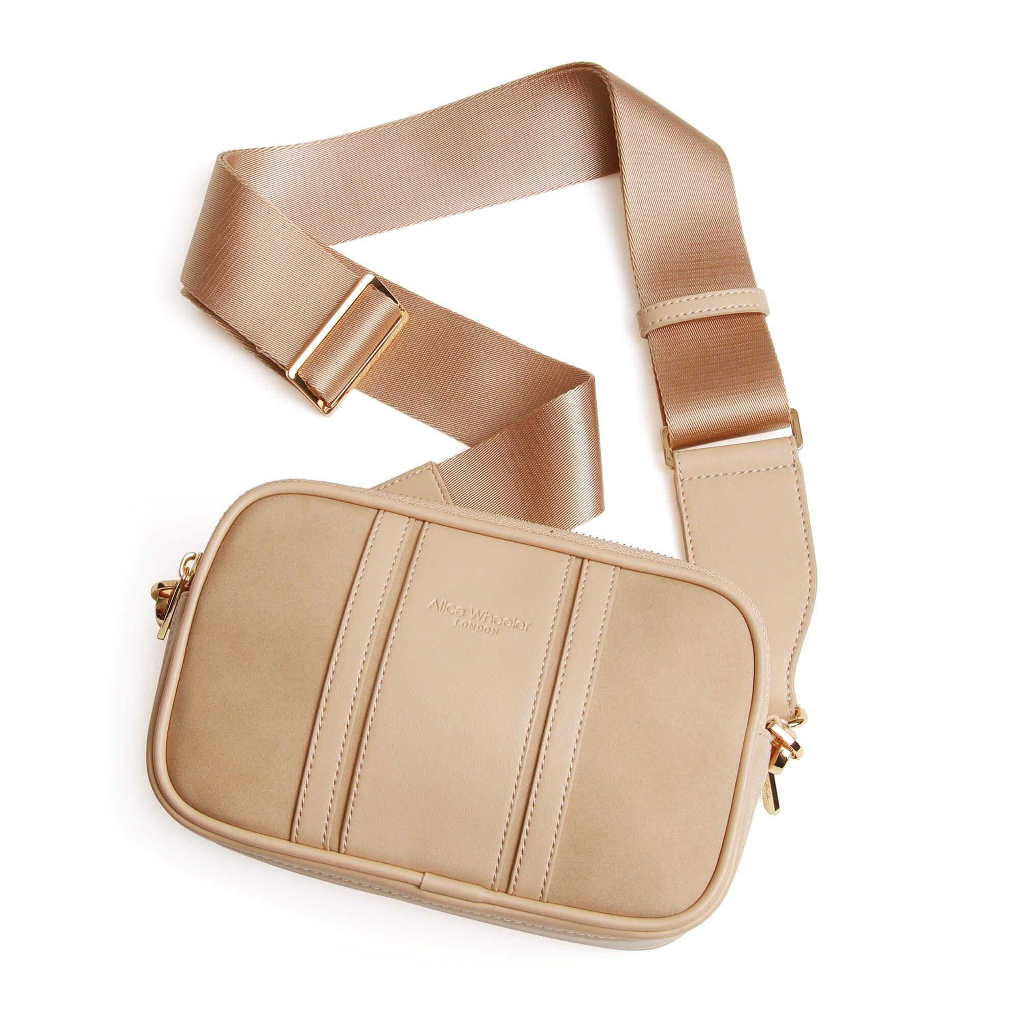 Madrid Cross Body Bag In Sand