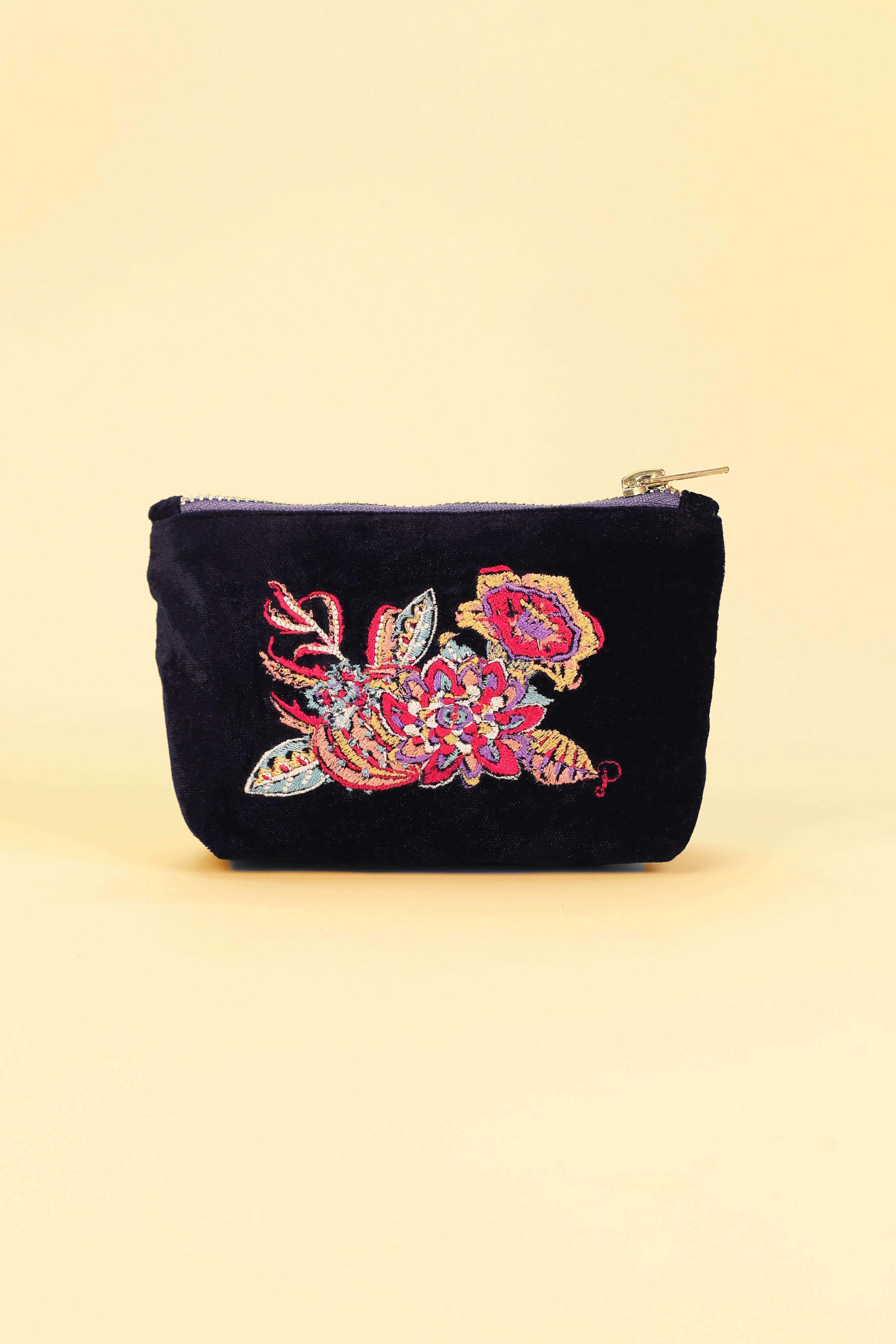Fantasy Floral Mini Pouch
