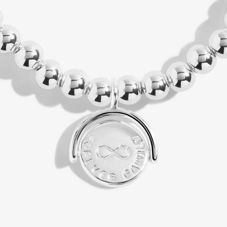 Spinning Boxed A Little 'Mummy To Be Forever Family' Bracelet