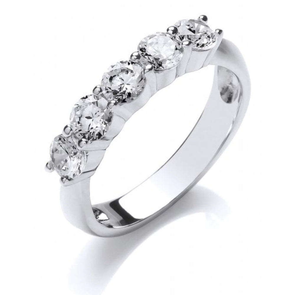 CZ From Here To Eternity Ring Size 7/N
