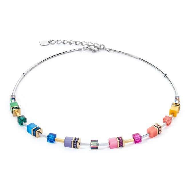 GeoCUBE Iconic Lite Necklace Rainbow