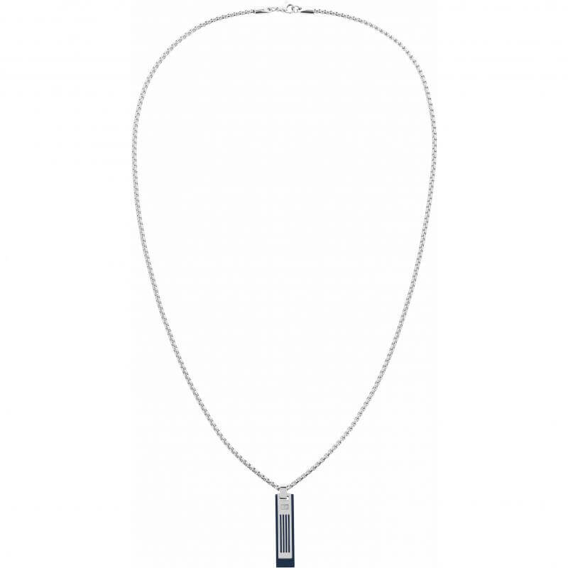 Double Dog Tag Stainless Steel Necklace
