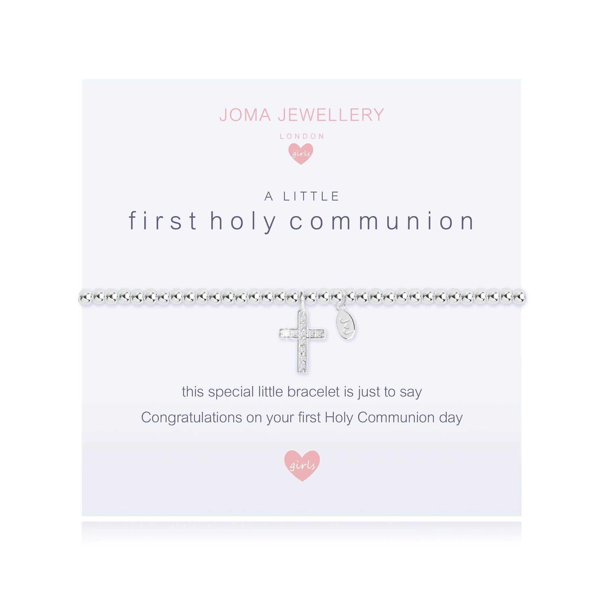 Children's A Little 'First Holy Communion' Bracelet