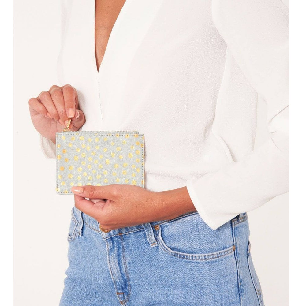 Dalmatian Print Card Holder | Gold | 12.5 X 8.5cm