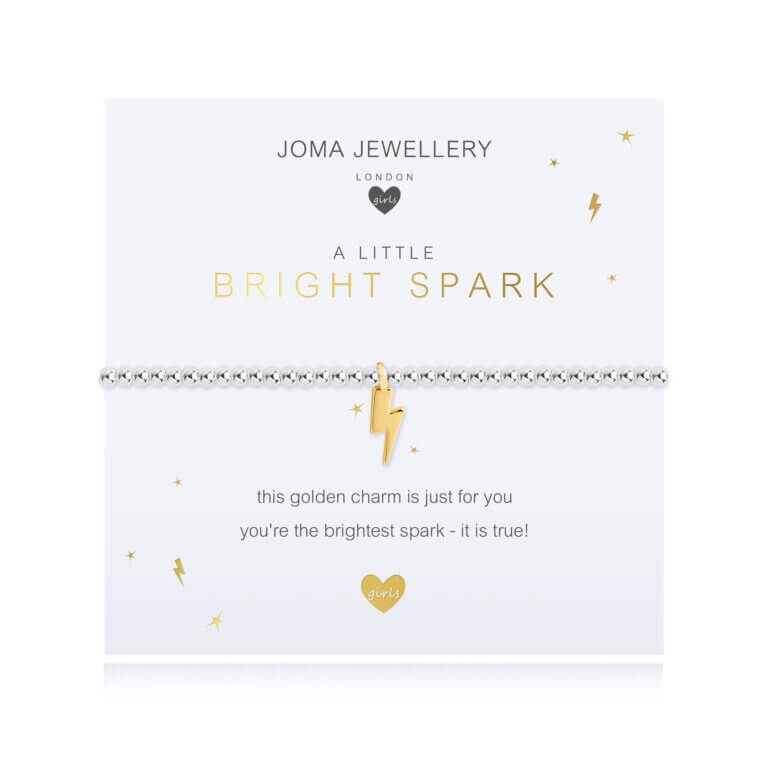 A Little | Bright Spark | Silver | Bracelet | 15.5cm Stretch