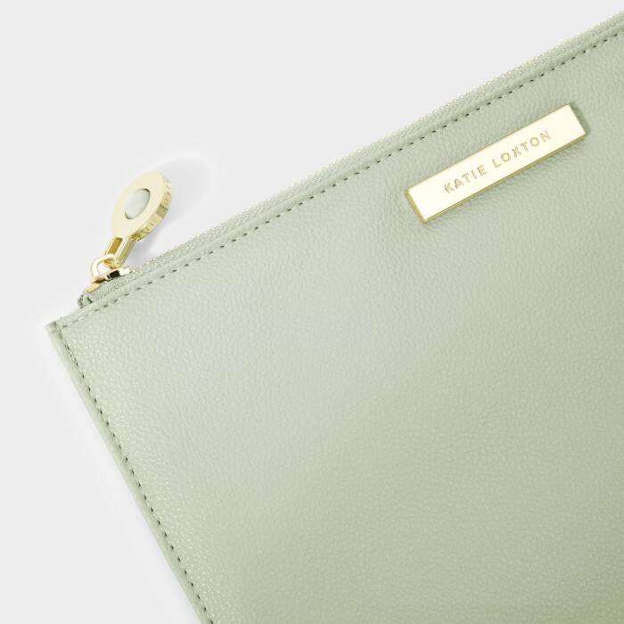 Bridal Semi-Precious Stone Pouch 'Thank You For Helping Me Tie The Knot' Amazonite