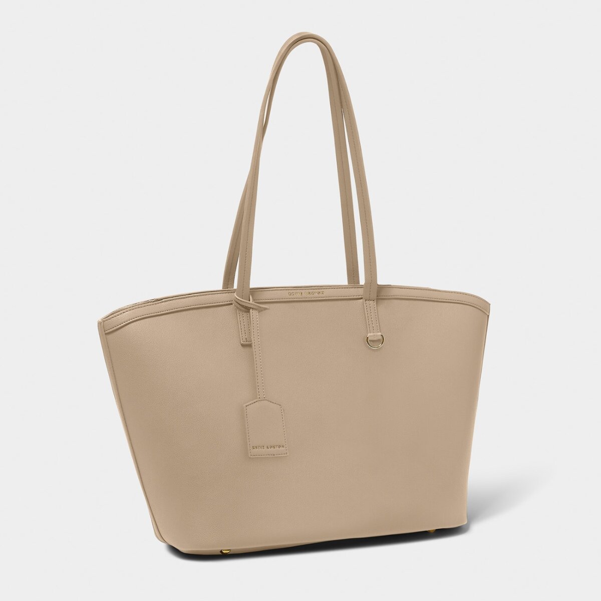 Travel Tote Bag in Light Taupe