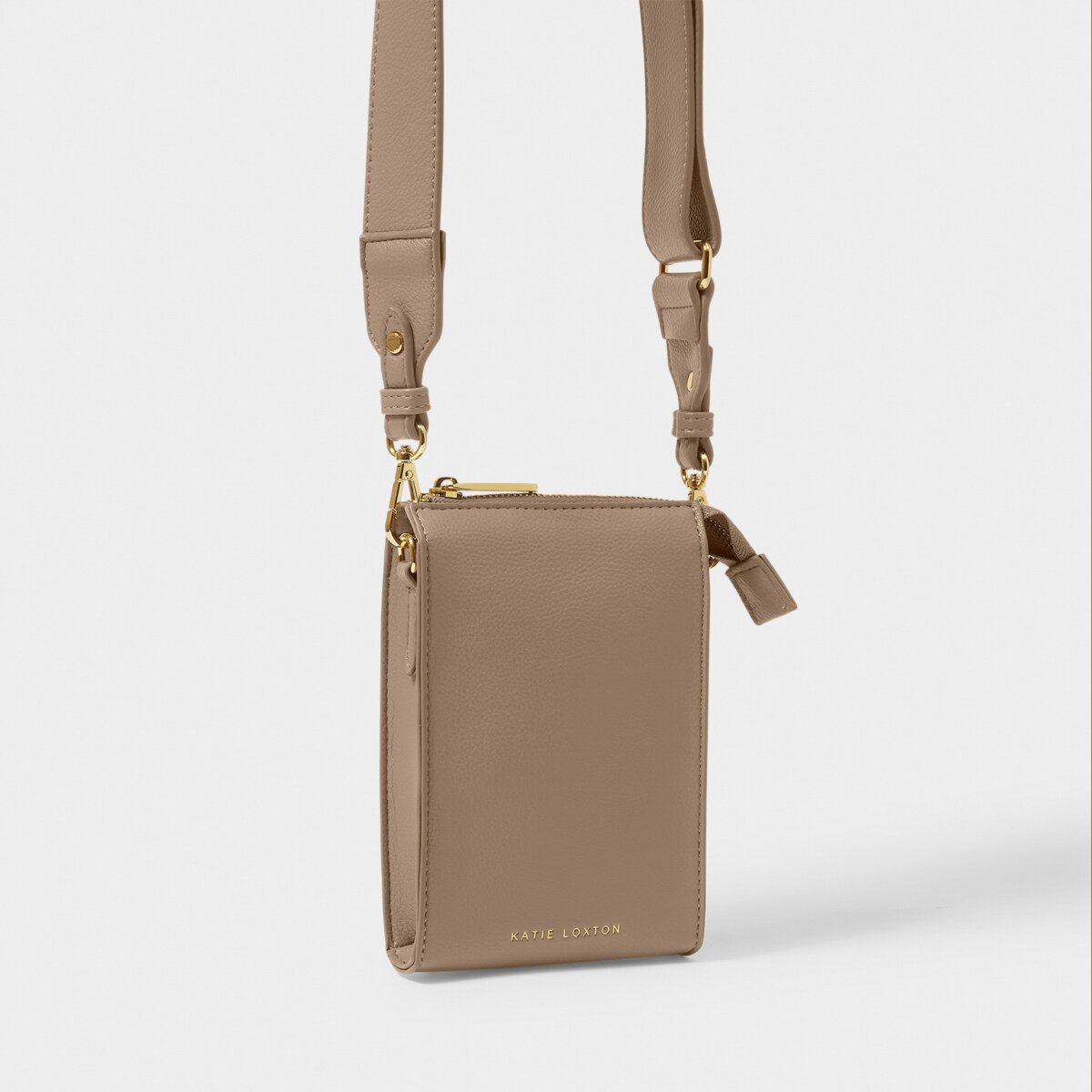 Effie Slim Crossbody Bag In Mocha
