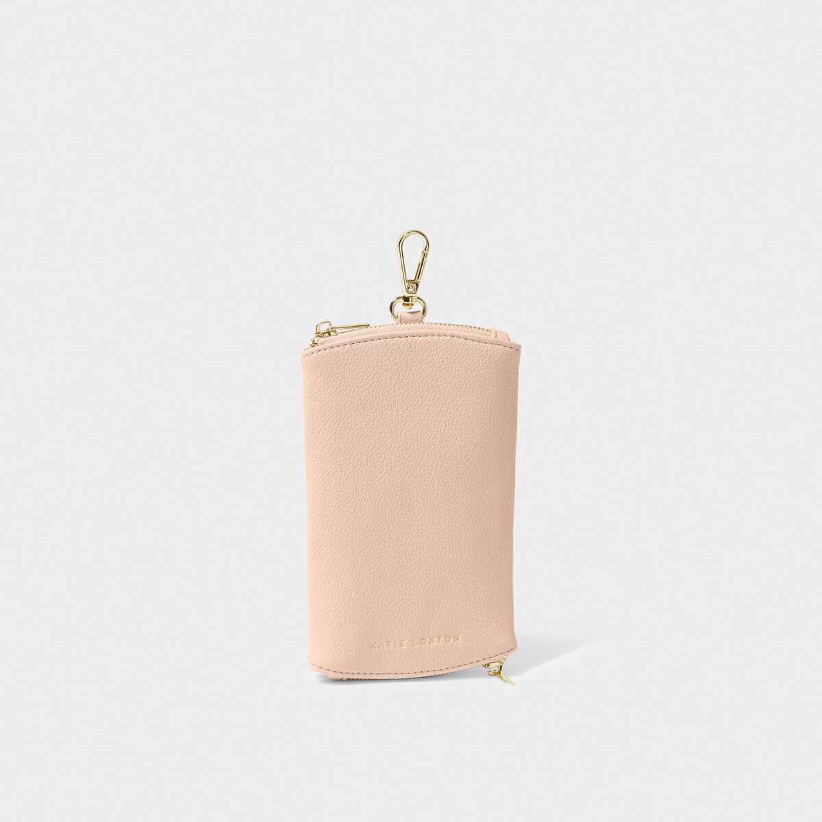 Clip-On Sunglasses Case In Nude Pink