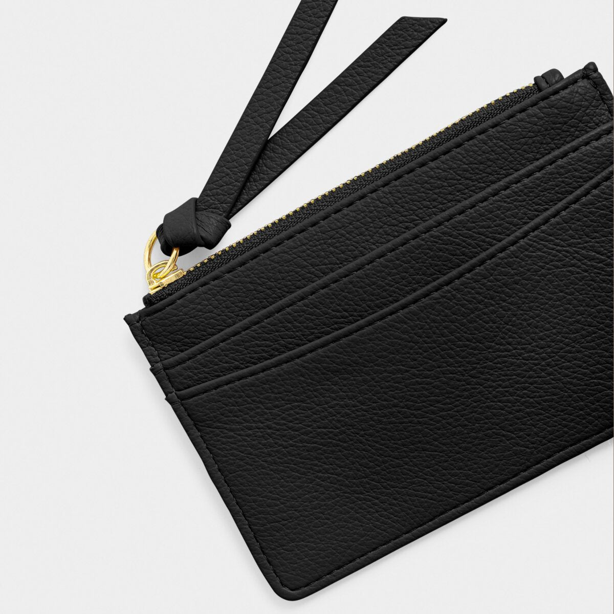 Hallie Coin & Card Holder In Black