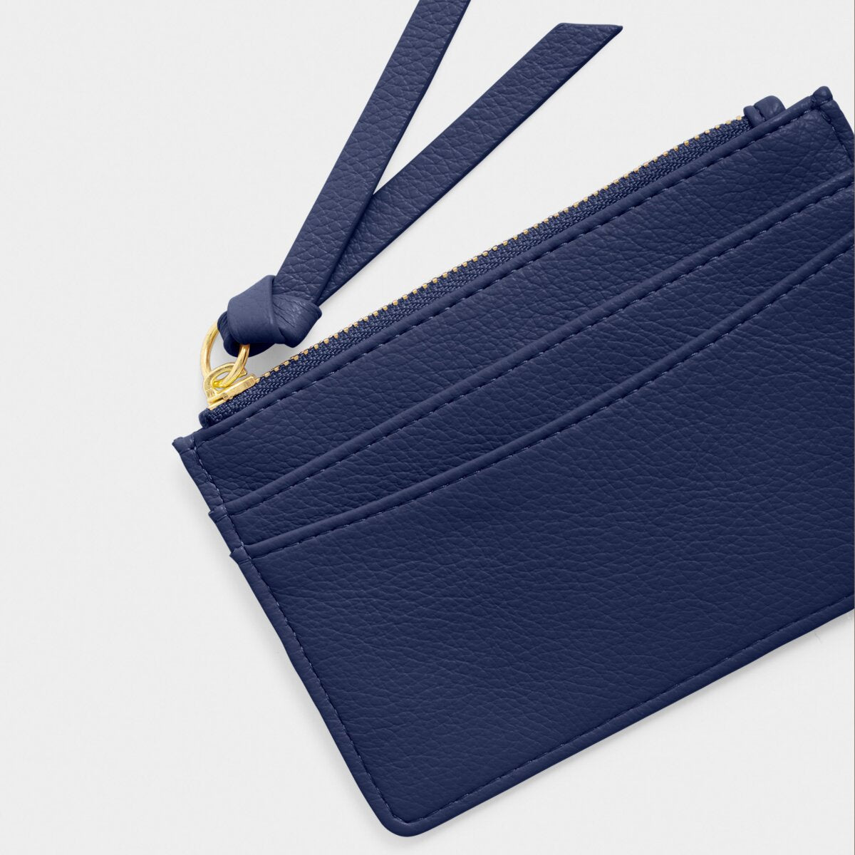 Hallie Coin & Card Holder In Midnight Blue