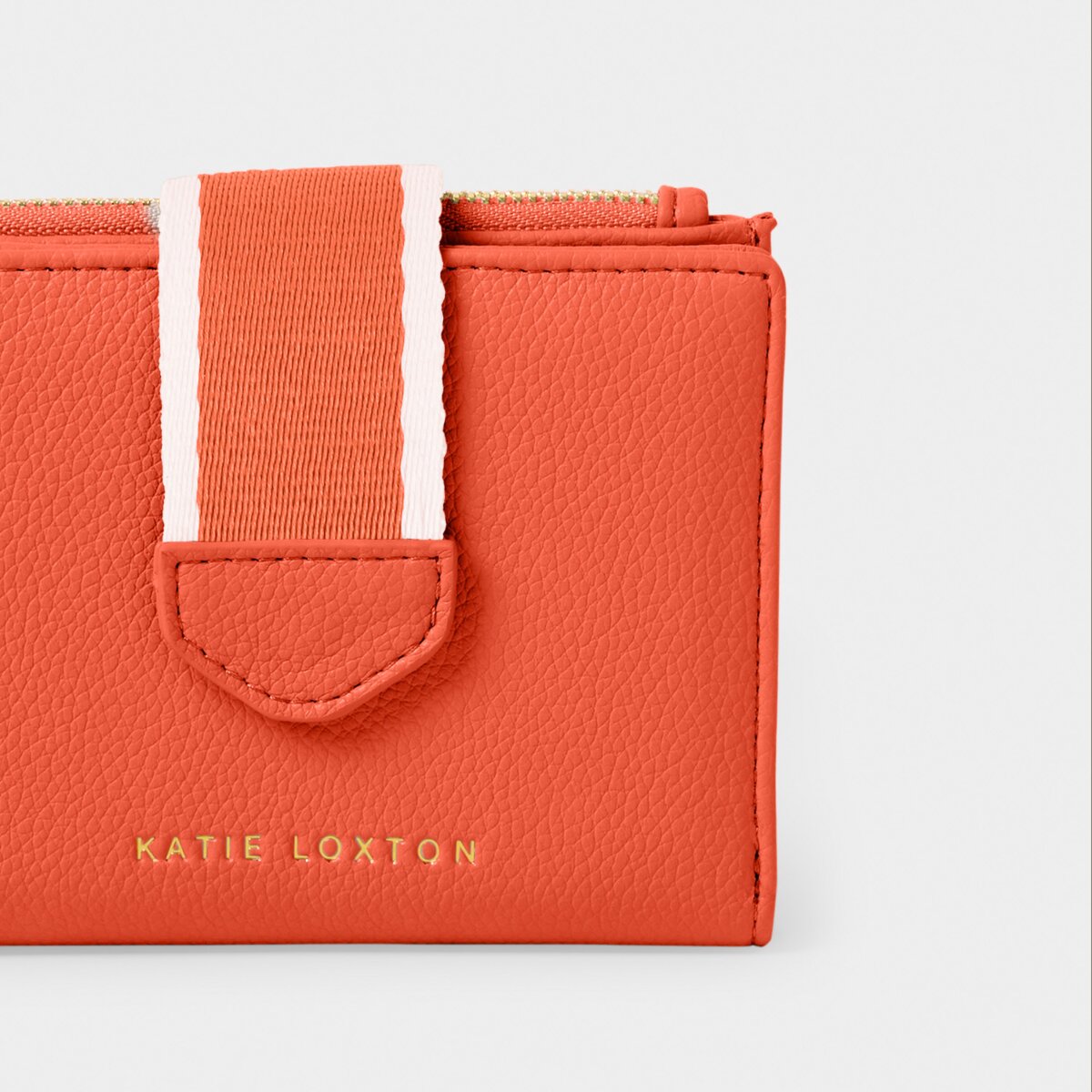 Hallie Purse In Deep Orange