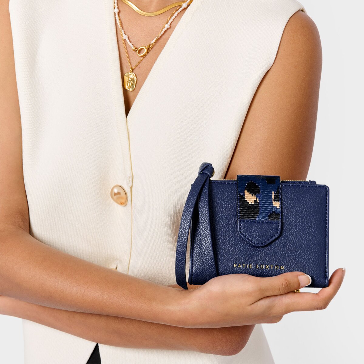 Hallie Purse In Midnight Blue