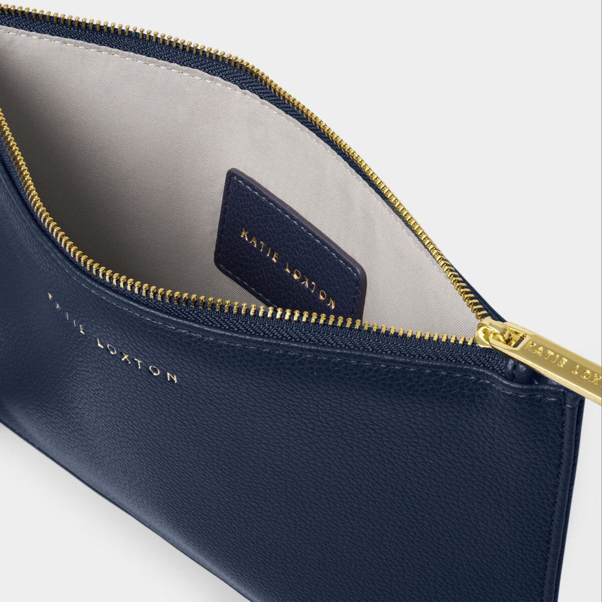 Hallie Wristlet Pouch In Midnight Blue