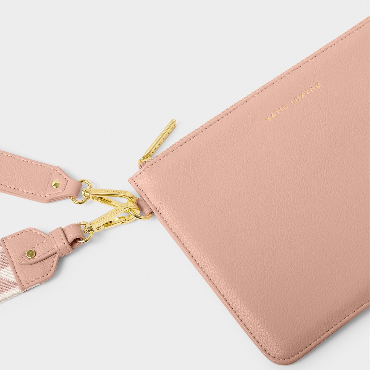 Hallie Wristlet Pouch In Blossom Pink