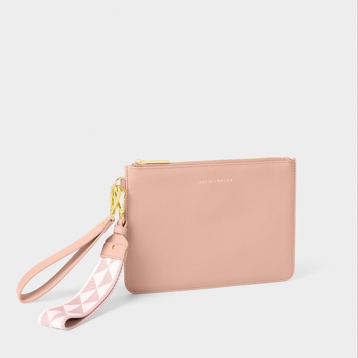 Hallie Wristlet Pouch In Blossom Pink